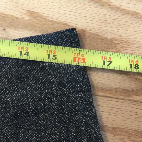 8 Tall Chico’s gray herringbone pants - Picture 7 of 15